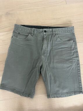 Tavik Dark Grey Flat Front Shorts